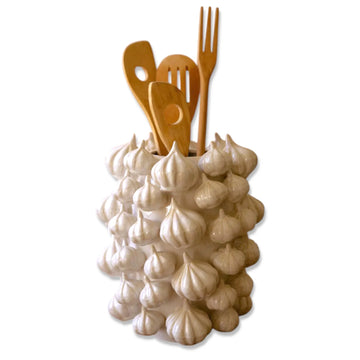 Ceramic Produce Vase Garlic