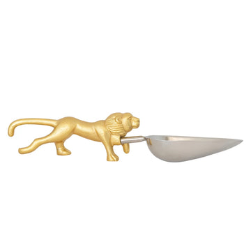 Aluminum Scoop with Lion Shaped Handle
