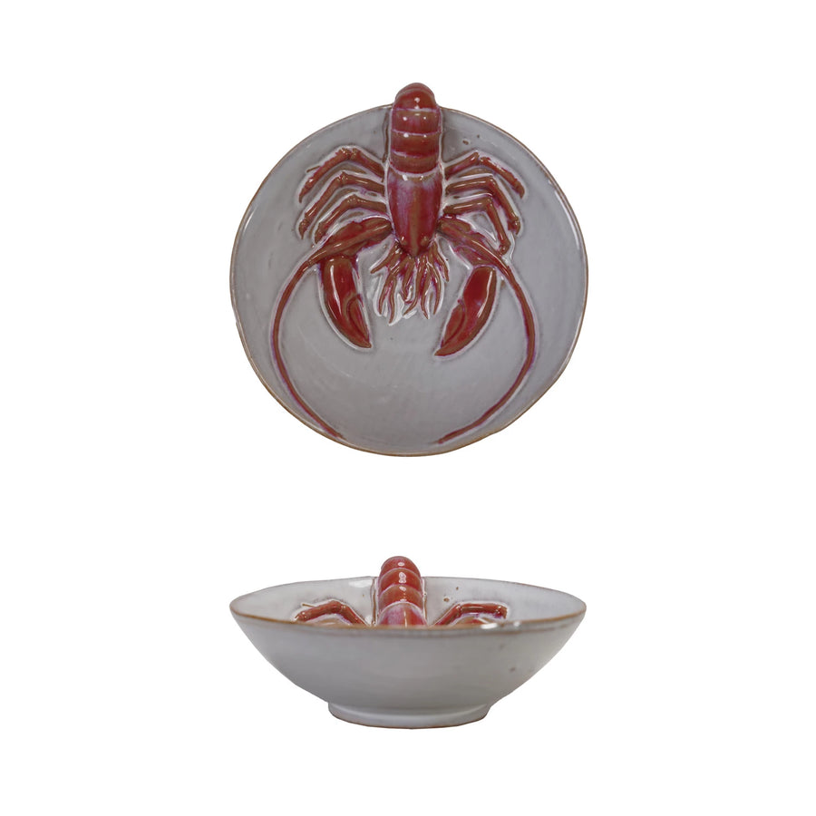 Bowl with 3D Lobster
