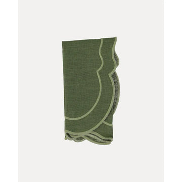Napkin Clou Green W/ Green