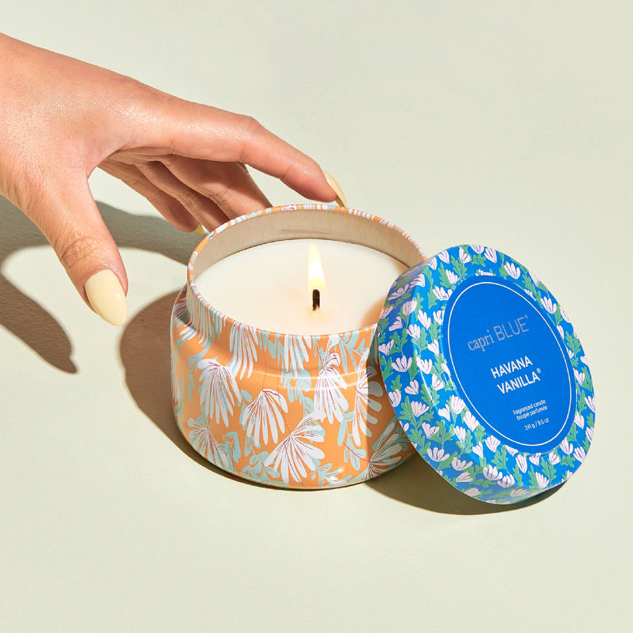 Havana Vanilla Pattern Tin