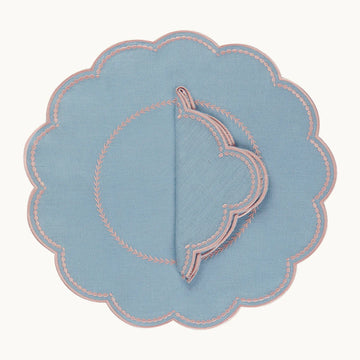 Placemat Linen Lilibeth Blue