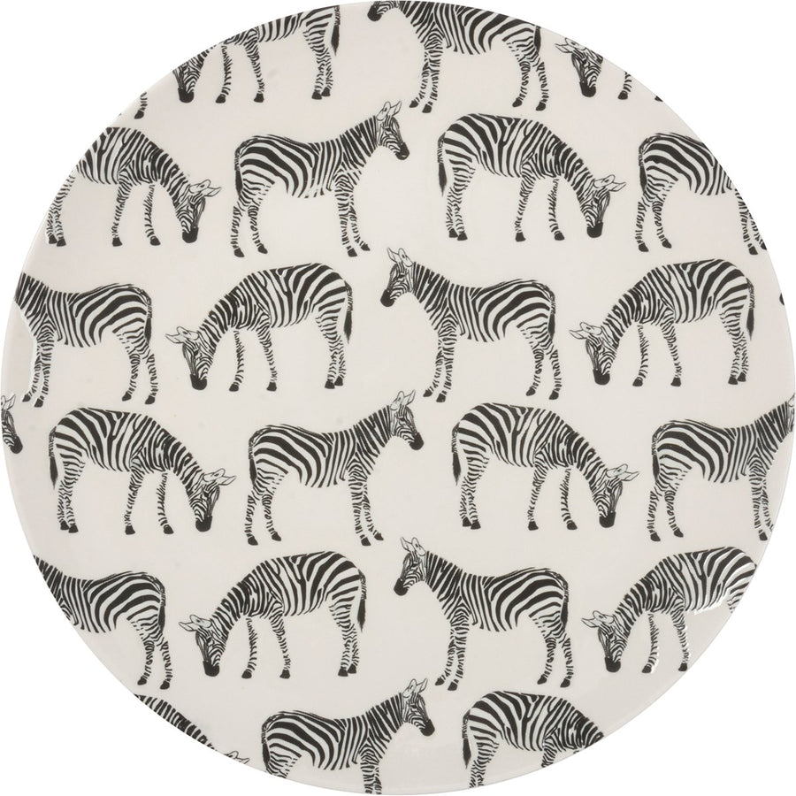 Plate - Zebra