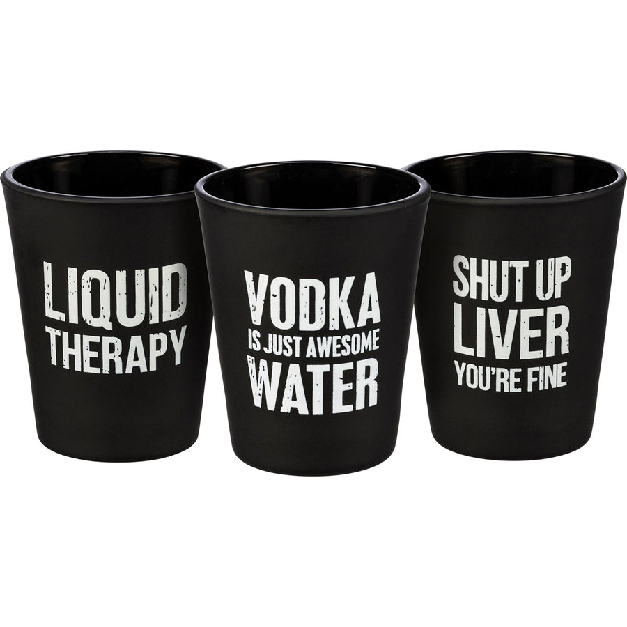 Shot Glass Set - Liquid Therapy