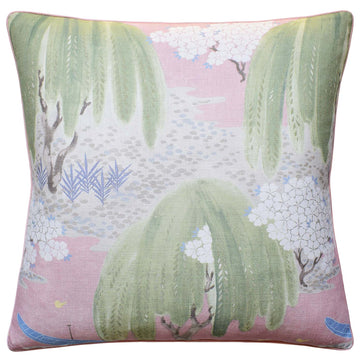 Willow Tree Pillow - Blush