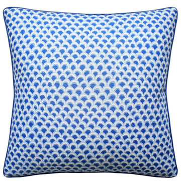 Pave Print Pillow - Blue