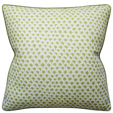 Pave Print Pillow - Kiwi