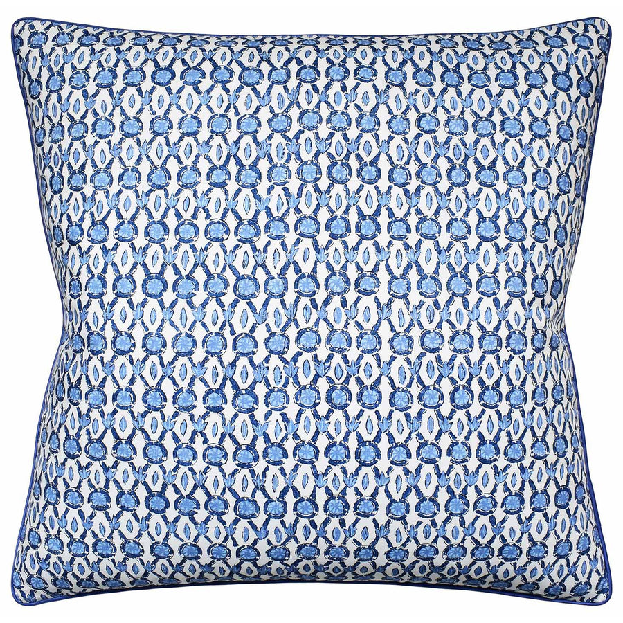 Galon Print Pillow - Blue