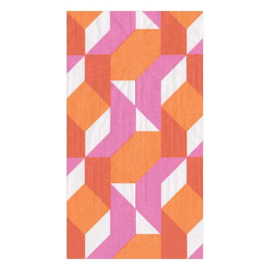 Guest Towel Napkins - Color Theory Fuchsia
