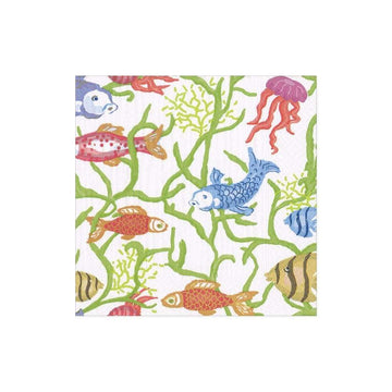 Cocktail Napkins - Tropical Reef