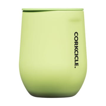 Corkcicle Stemless Neon Lights Citron 12 oz.