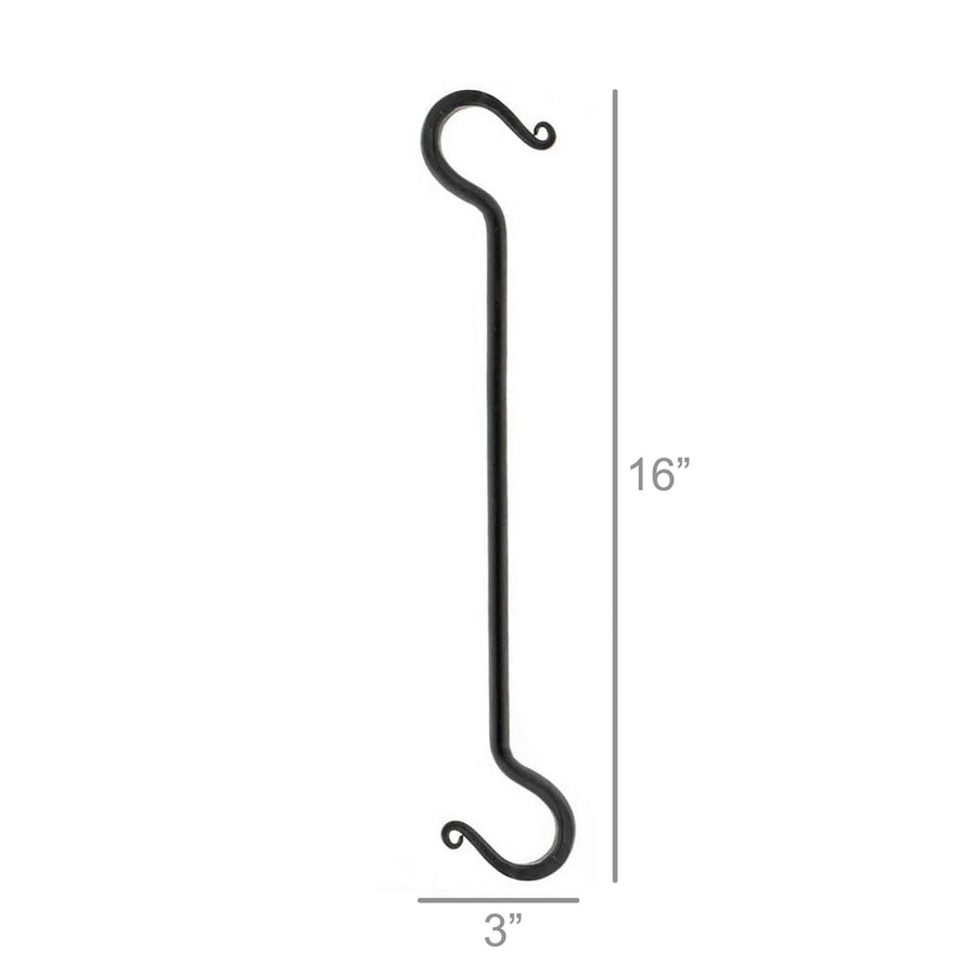 Forged Iron Link S Hook