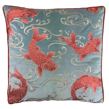Upstream Coral Pillow