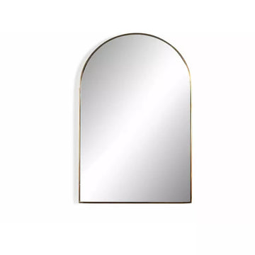 Georgina Small Mirror Polished Brass