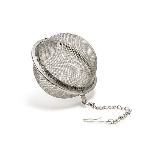 Tea Infuser Ball In Stainless Steel by Pinky Up