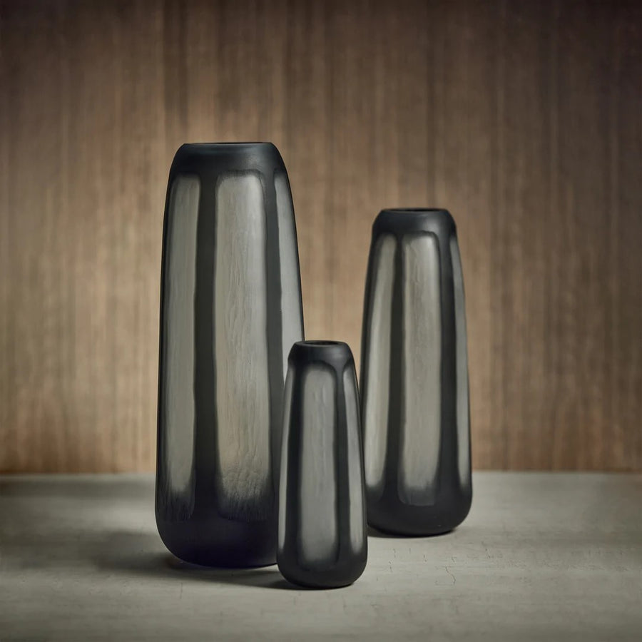 Alexandra Hand Cut Glass Vase - Large
