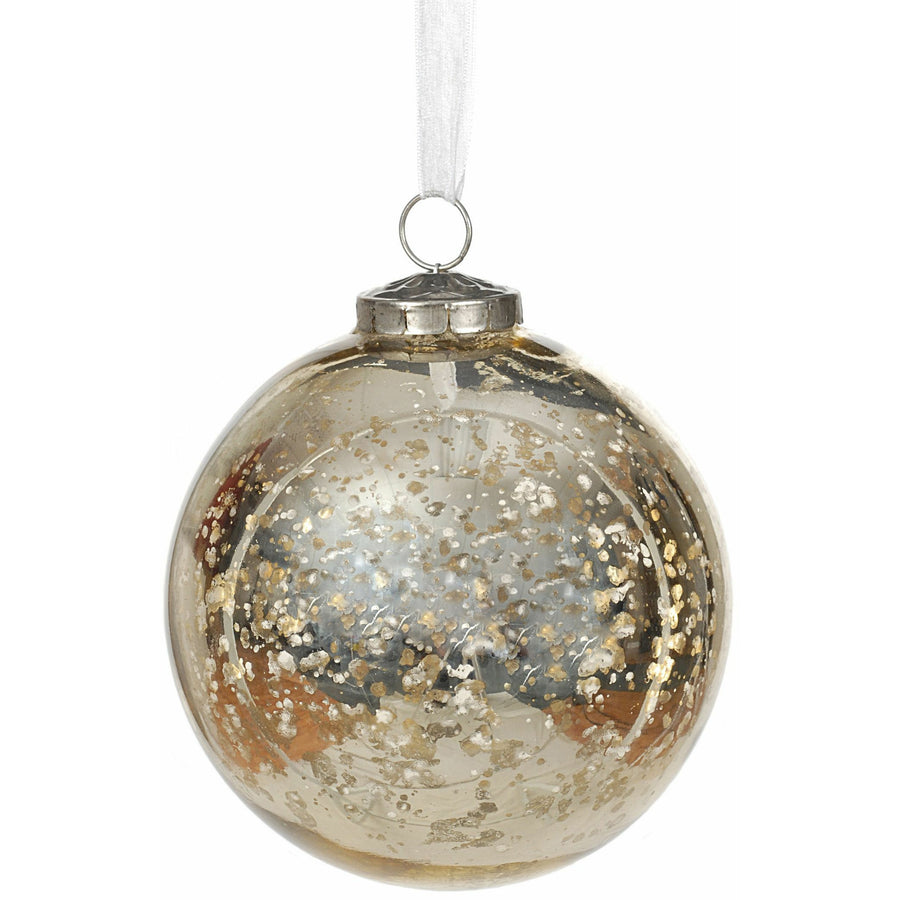 Ball Ornament - Mercury Glass Champagne