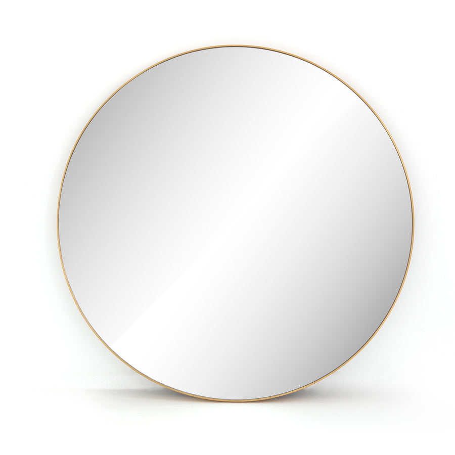 Bellvue Large Round Mirror- Polished Brass