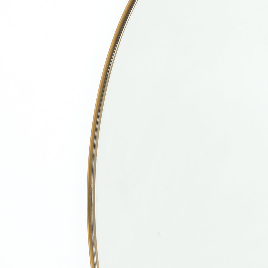 Bellvue Large Round Mirror- Polished Brass