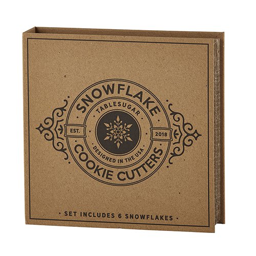 Snowflake Cookie Cutters Book Box