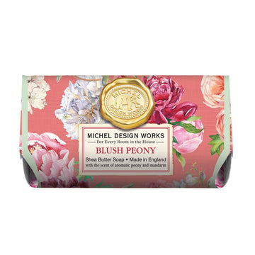 Large Bath Soap Bar - Blush Peony