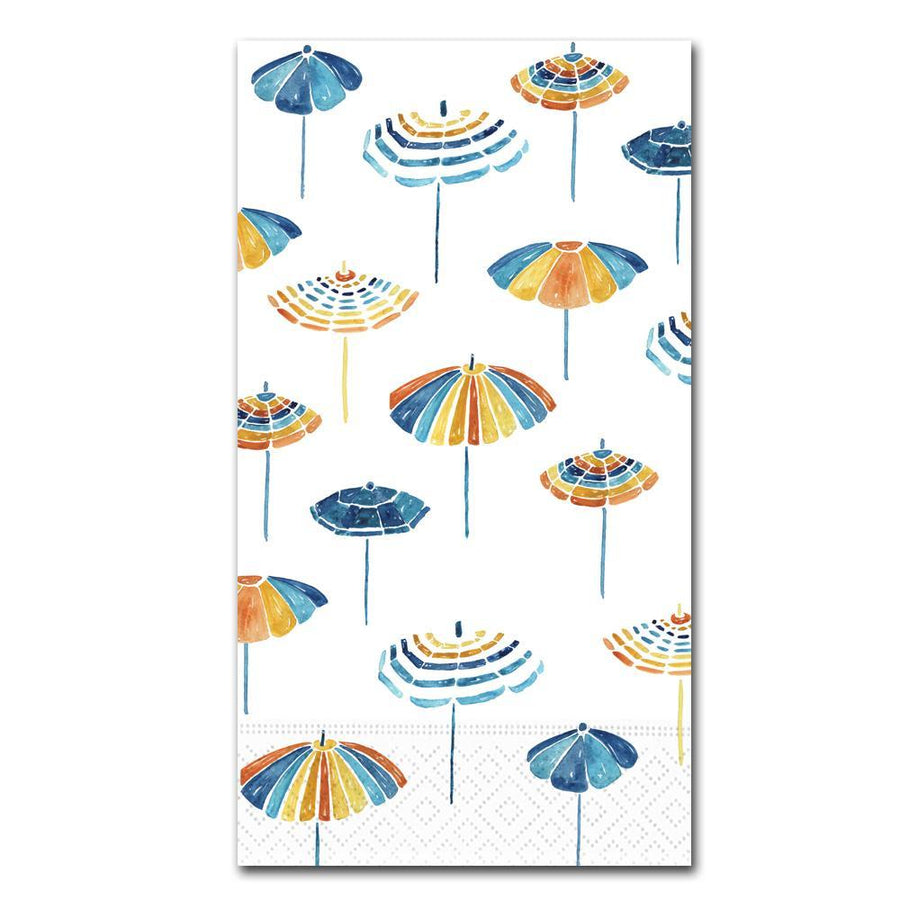 Beach Umbrellas Napkin Guest Towel