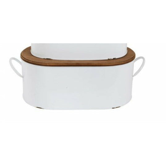 Oval Metal Box