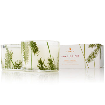 Thymes Candle Set - Frasier Fir Pine Needle