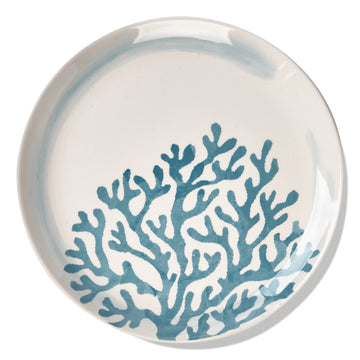Coral Appetizer Plate