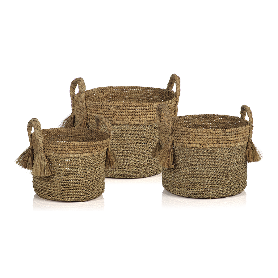 Barletta Seagrass Baskets