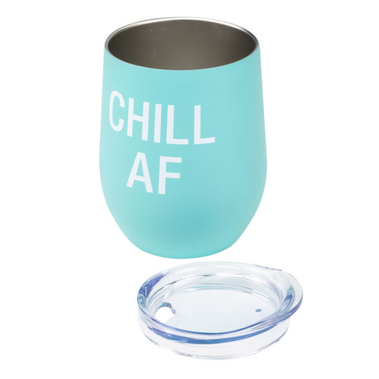 Chill AF Insulated Wine Glass