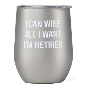 Retired Thermal Insulated Wine Glass