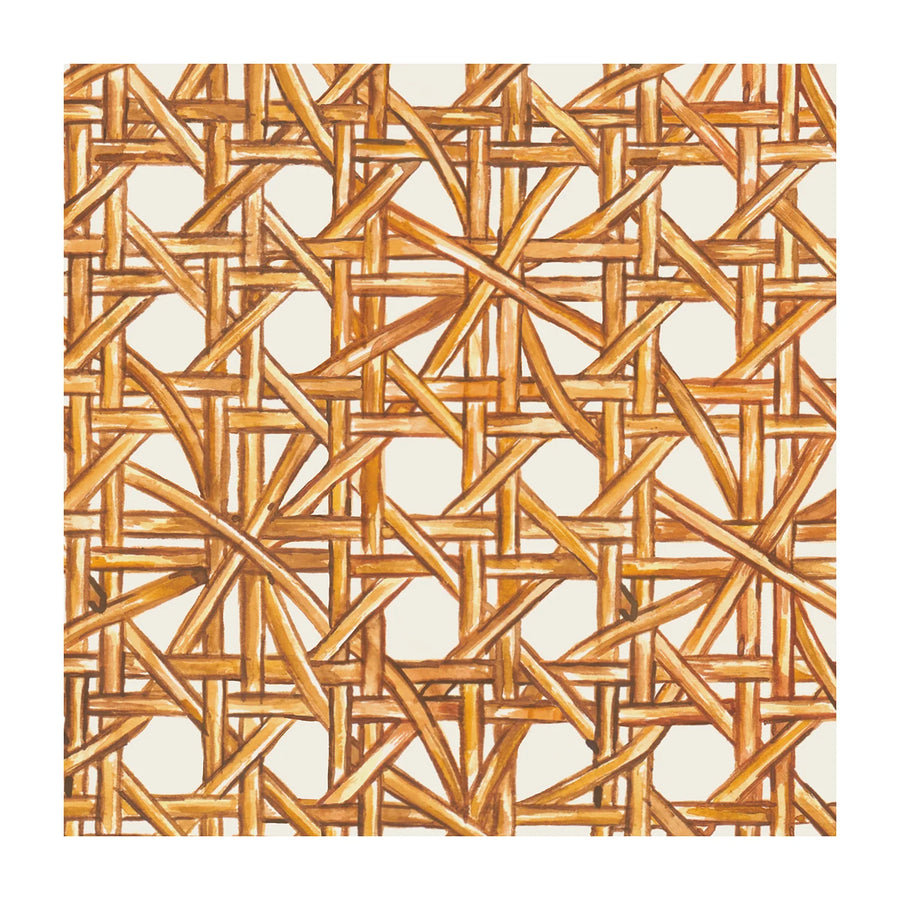 Rattan Weave Cocktail Napkins