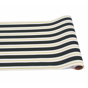Runner - Black & Gold Awning Stripe