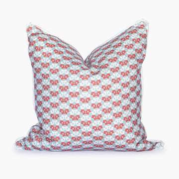 Louisiana Floral Square Pillow