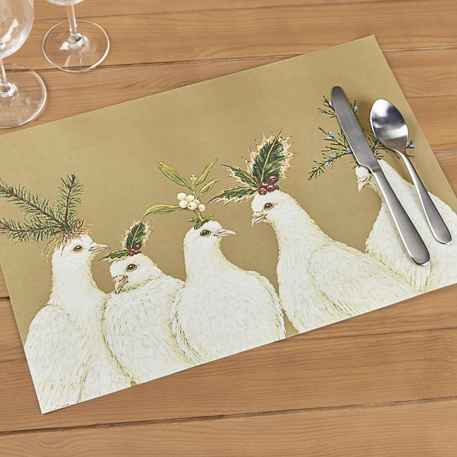 Placemats Pad - Peaceful Doves