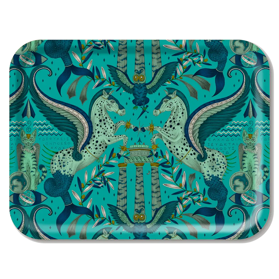 Emma J Shipley Odyssey Peacock Tray