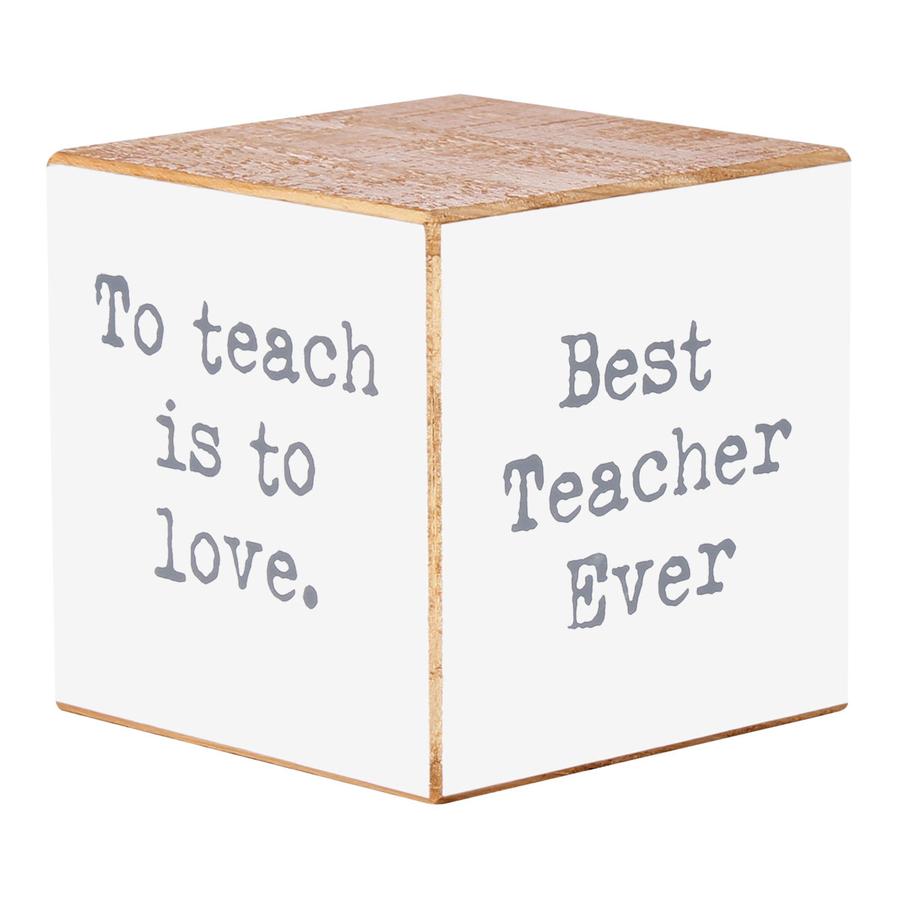 Box Sign -  Teacher Sayings