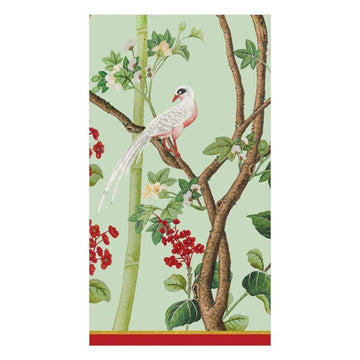 Guest Towel Napkins - Scots Wallpaper Celadon