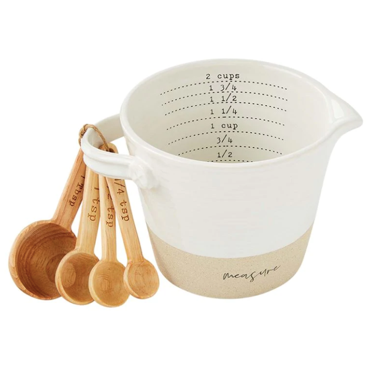 Stoneware Measuring Cup Set