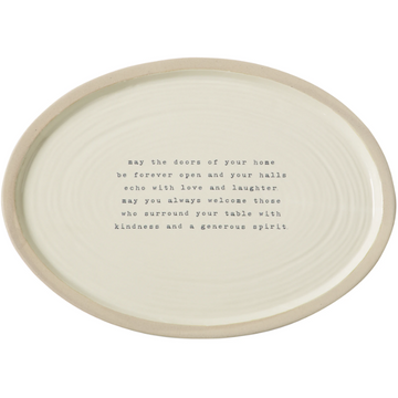 May the Doors Serving Platter