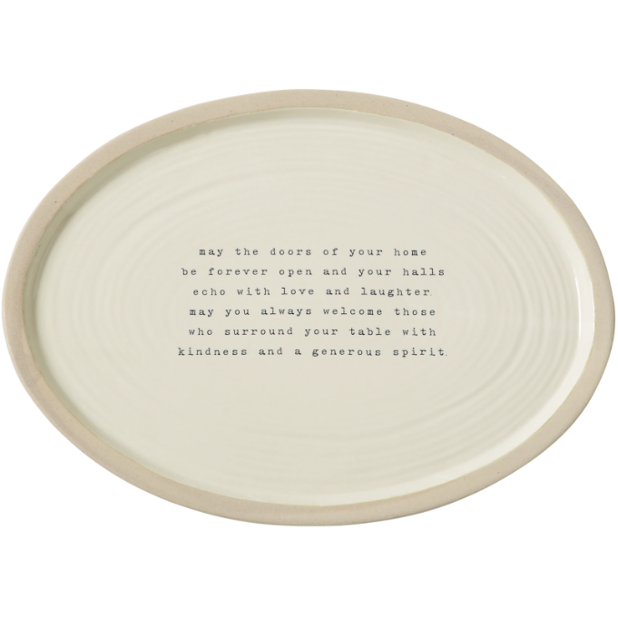 May the Doors Serving Platter