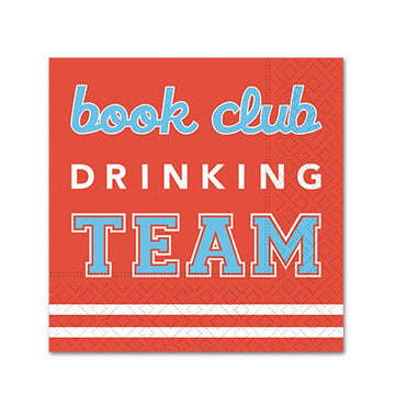 Cocktail Napkin- Team Book Club