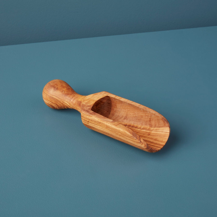 Olive Wood Flour Scoop