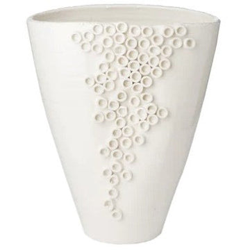 Cerchio Vase White