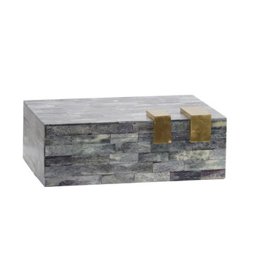 Bone Rectangular Box
