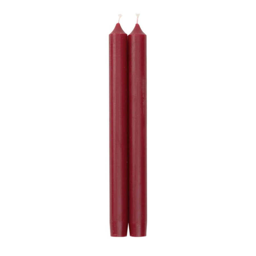 Straight Taper Crown Candles (Set of 2)