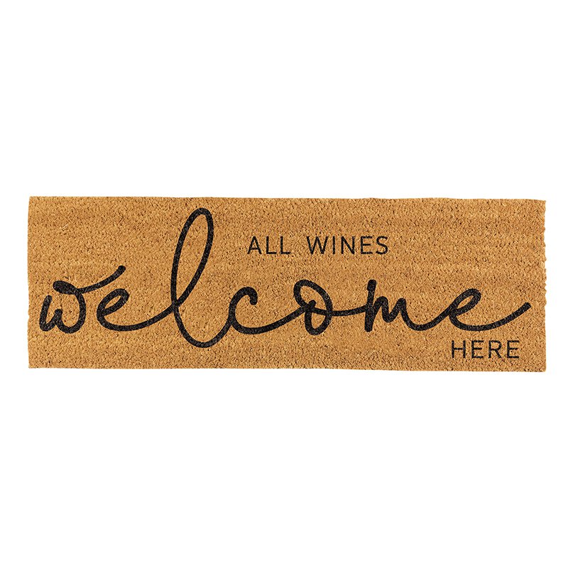 Door Mat- All Wines Welcome