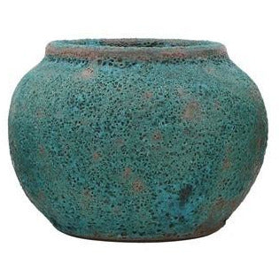 Turquoise Terra-cotta Vase