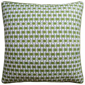 Denver Green and Blue Pillow